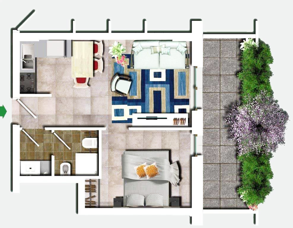 bilocale in vendita a Roma Est