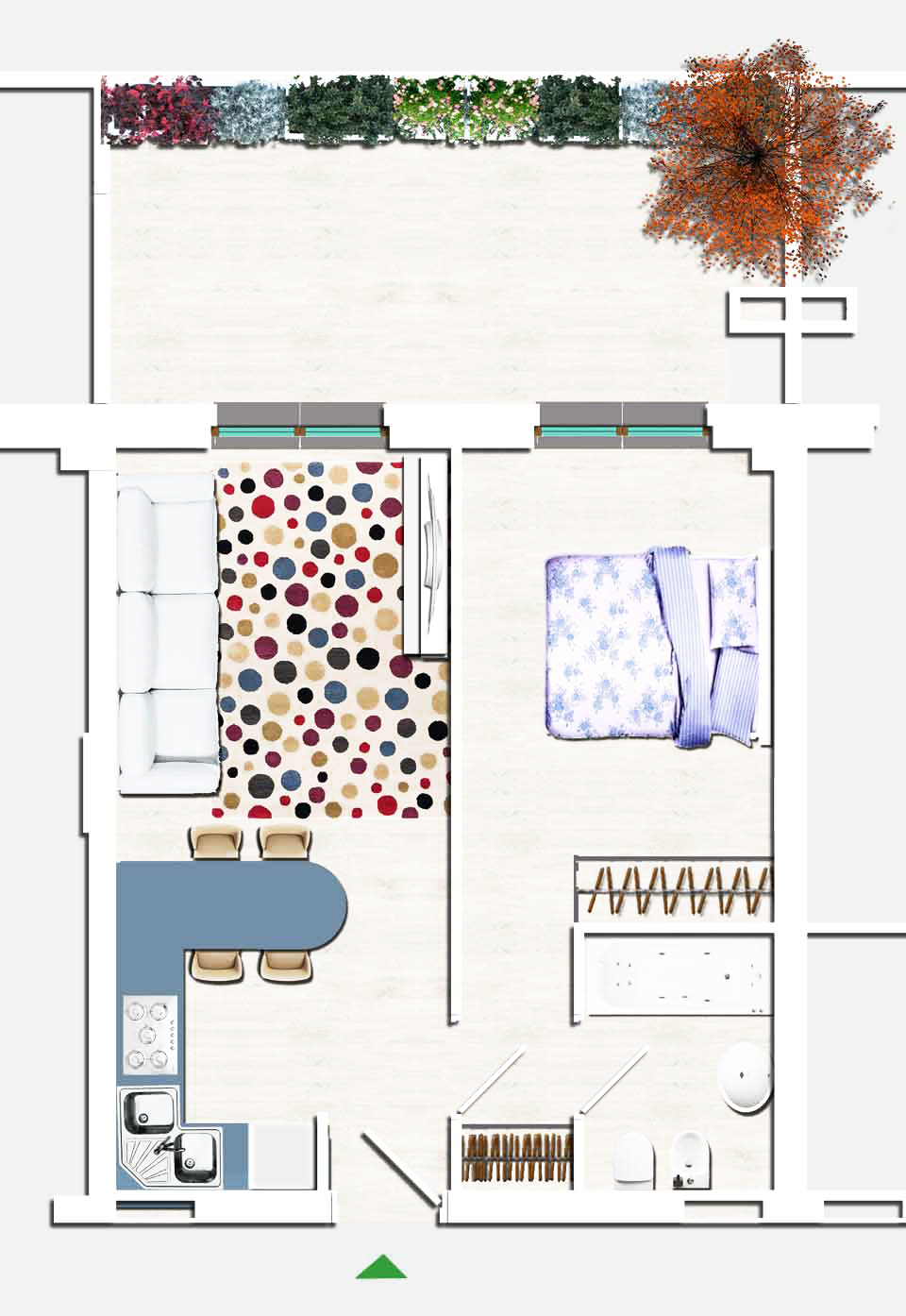 bilocale in vendita a Roma Nord