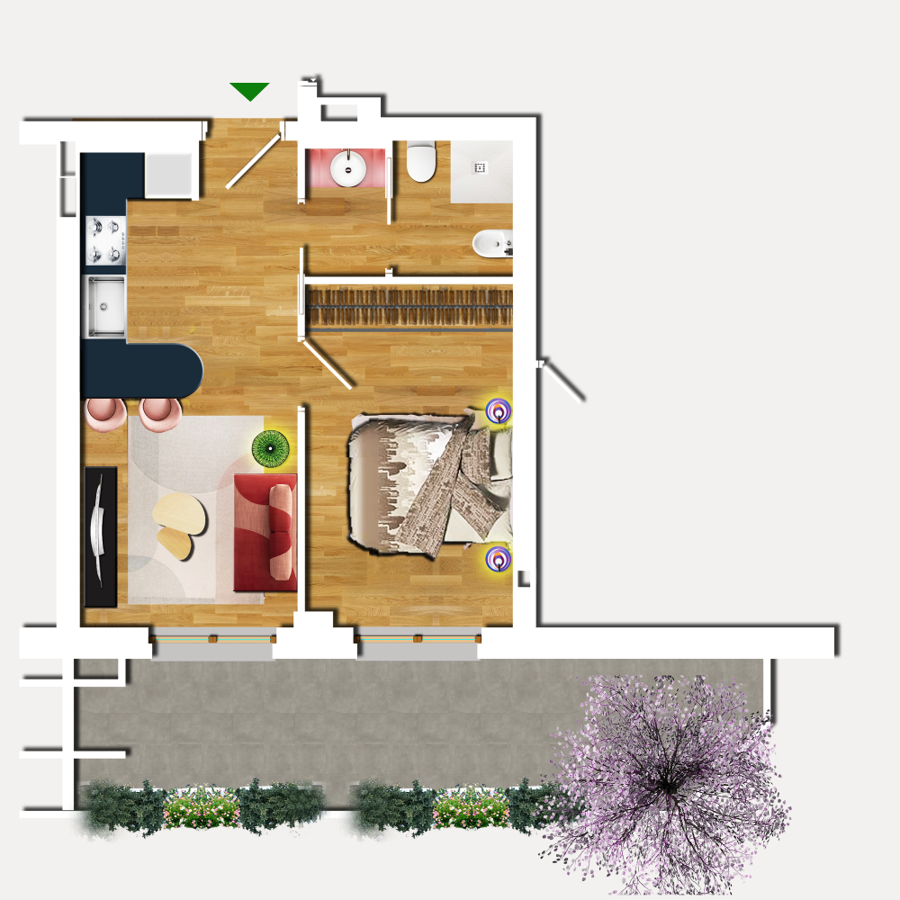 bilocale in vendita a Roma Sud