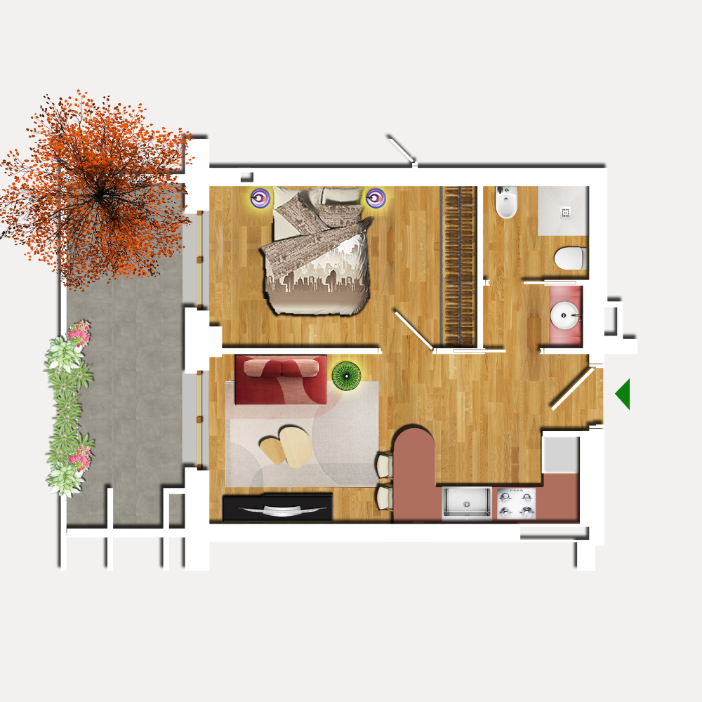 bilocale in vendita a Roma Sud