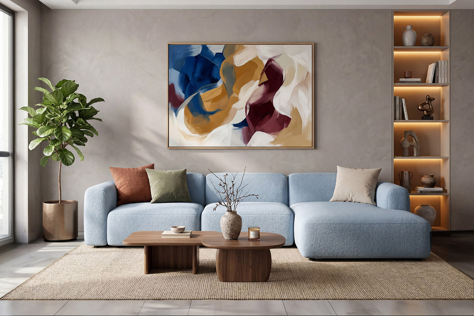 5 idee per interni colorati senza dipingere i muri.