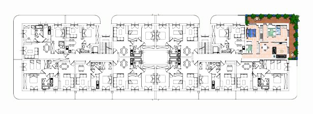 Trilocale in Affitto a Roma Est - int.14 di 90
