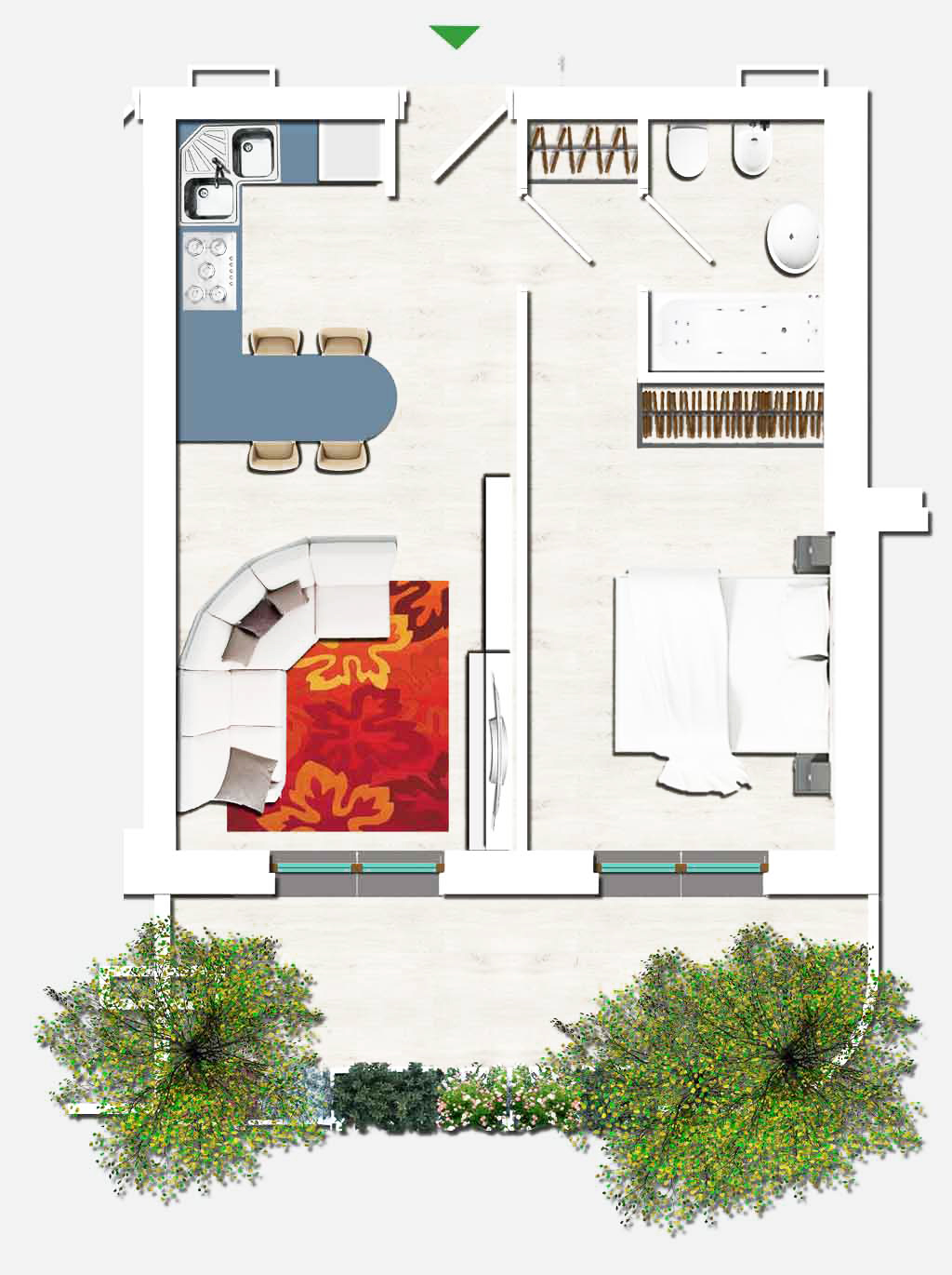 Bilocale in Vendita a Roma Nord - int.20 di 50.25