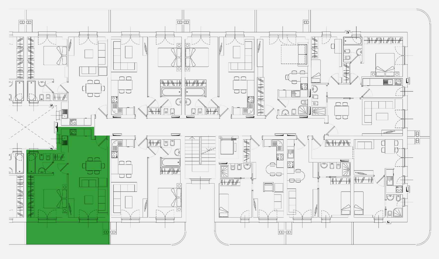 Bilocale in Vendita a Roma Nord - int.31 di 55.75