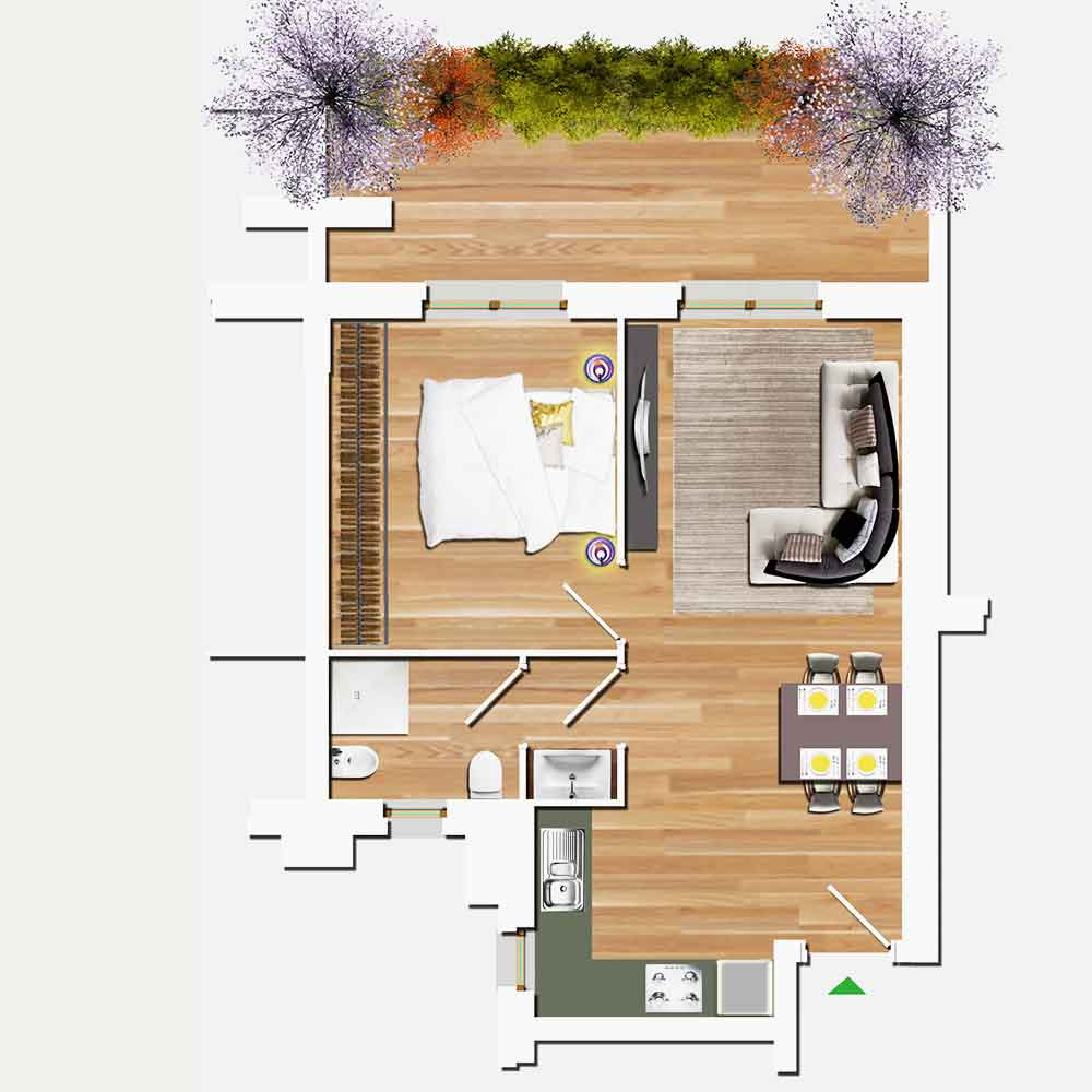 bilocale in vendita a Roma Est