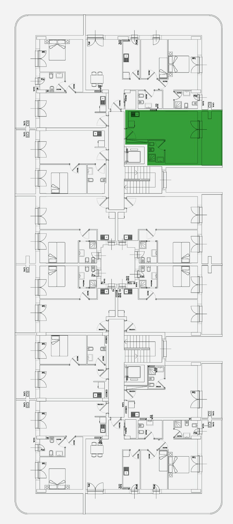 Monolocale in Affitto a Roma Est - int.18 di 40