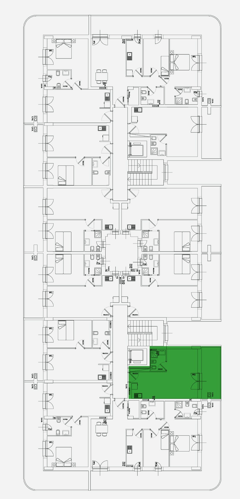 Monolocale in Affitto a Roma Est - int.30 di 40