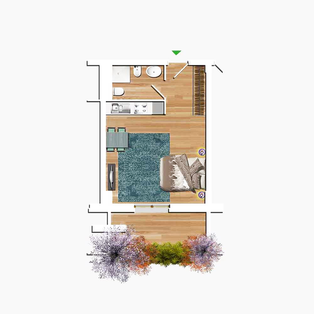 Monolocale in Vendita a Roma Est - int.45 di 37