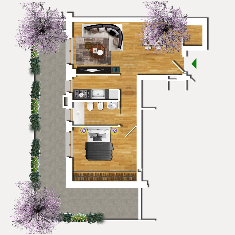 Bilocale in Vendita a Roma Sud - int.4 di 67