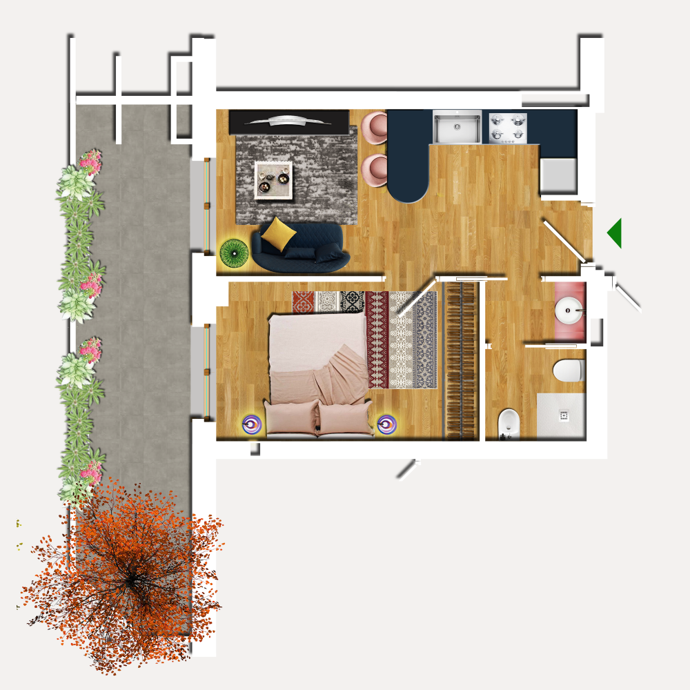 Bilocale in Vendita a Roma Sud - int.5 di 43