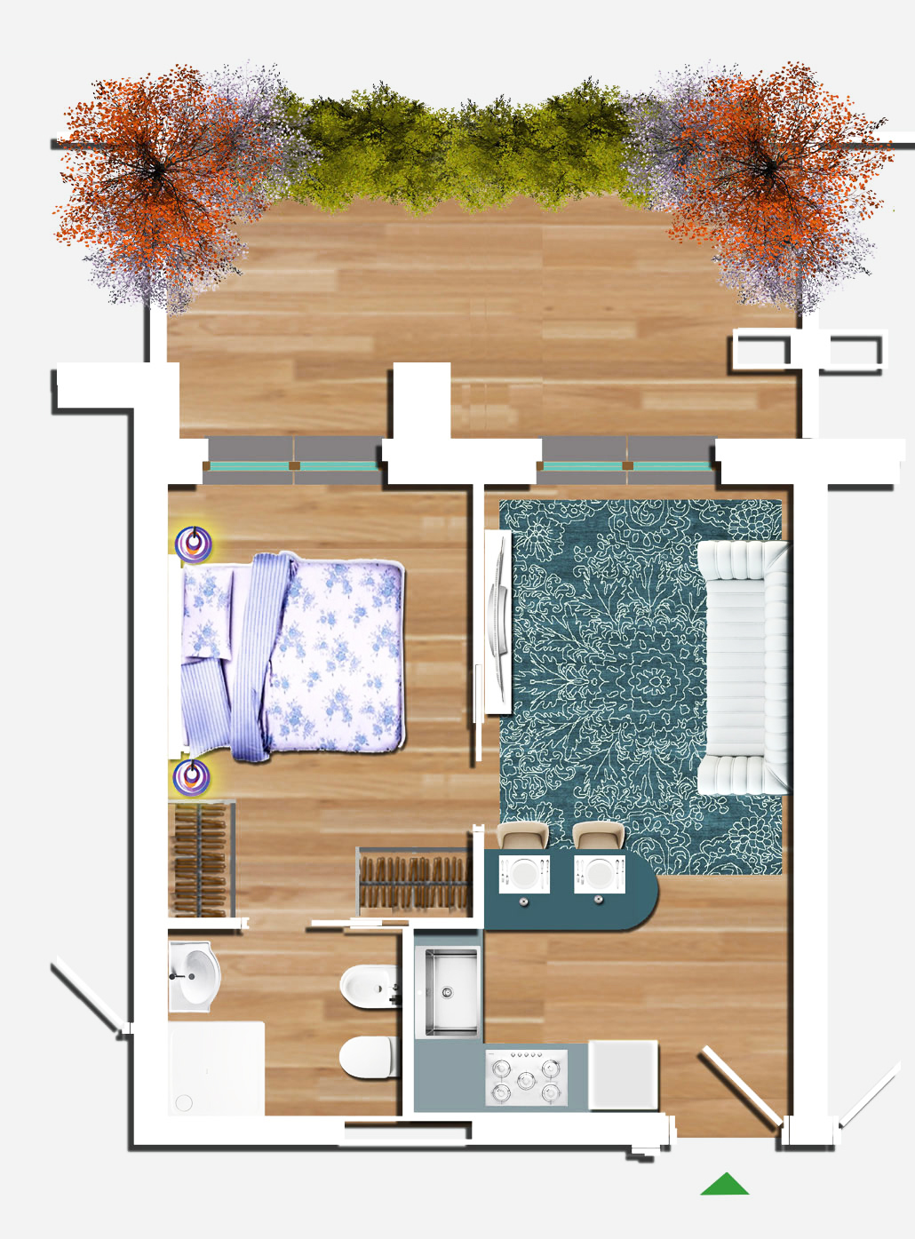 bilocale in affitto a Roma Est