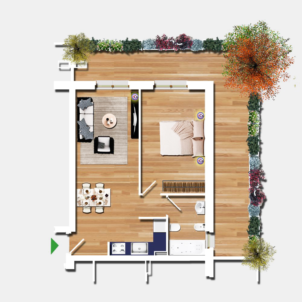 bilocale in affitto a Roma Est