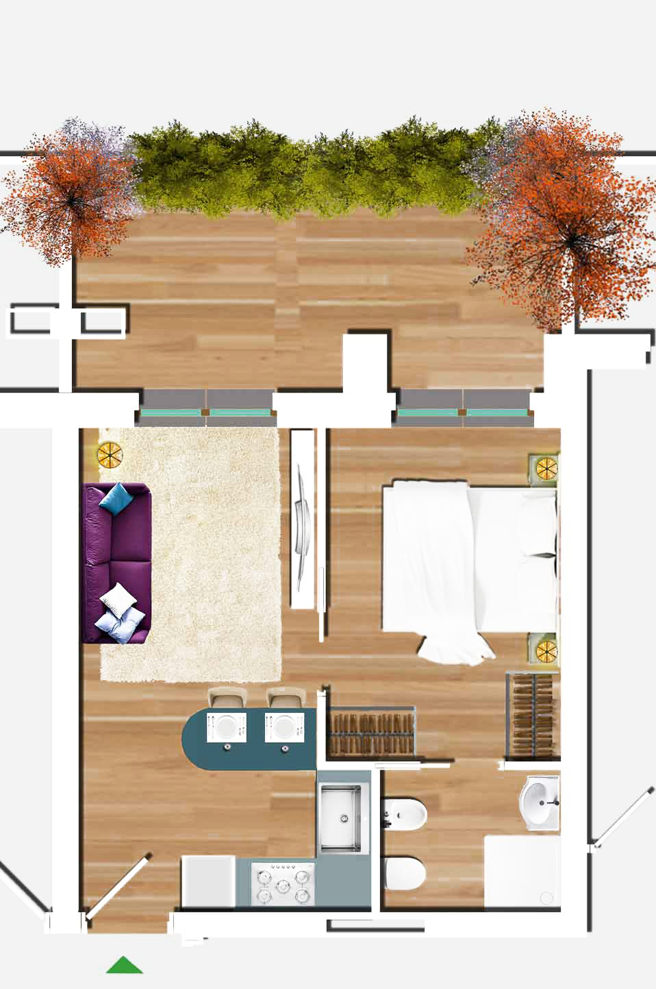 bilocale in affitto a Roma Est