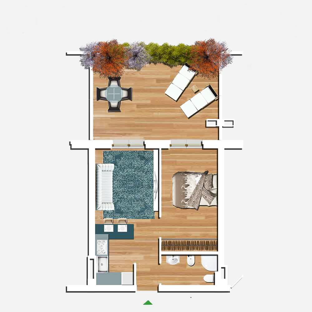 Bilocale in Affitto a Roma Sud - int.2 di 52