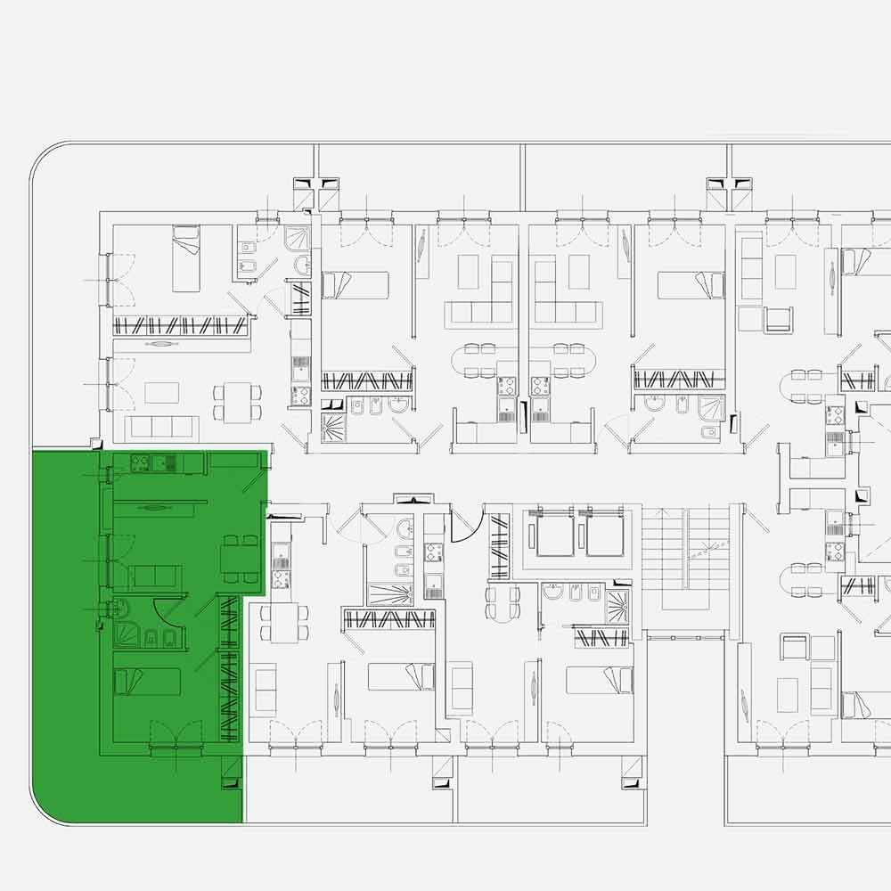 Bilocale in Affitto a Roma Sud - int.13 di 50