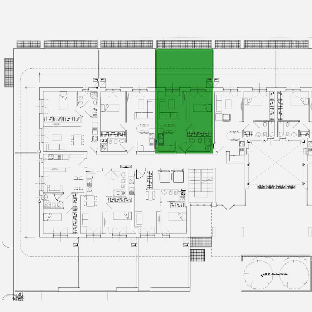 Bilocale in Affitto a Roma Sud - int.2 di 52