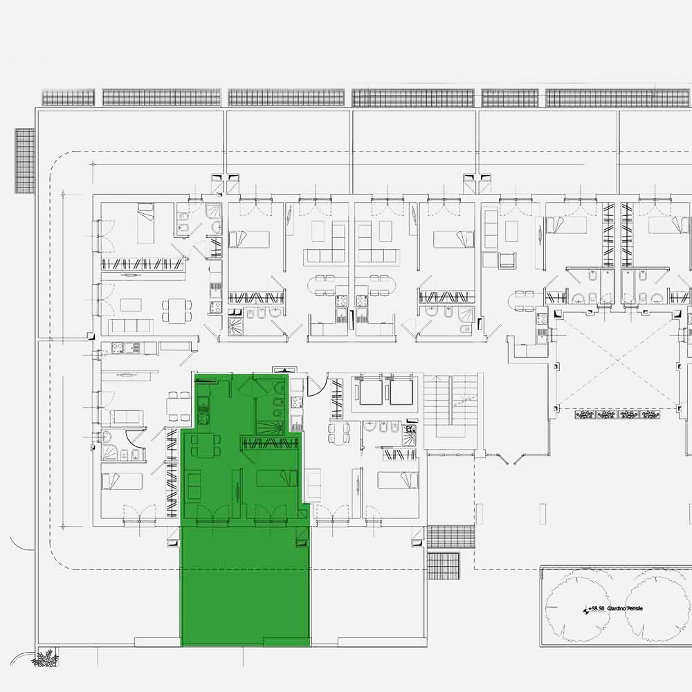 Bilocale in Affitto a Roma Sud - int.6 di 48
