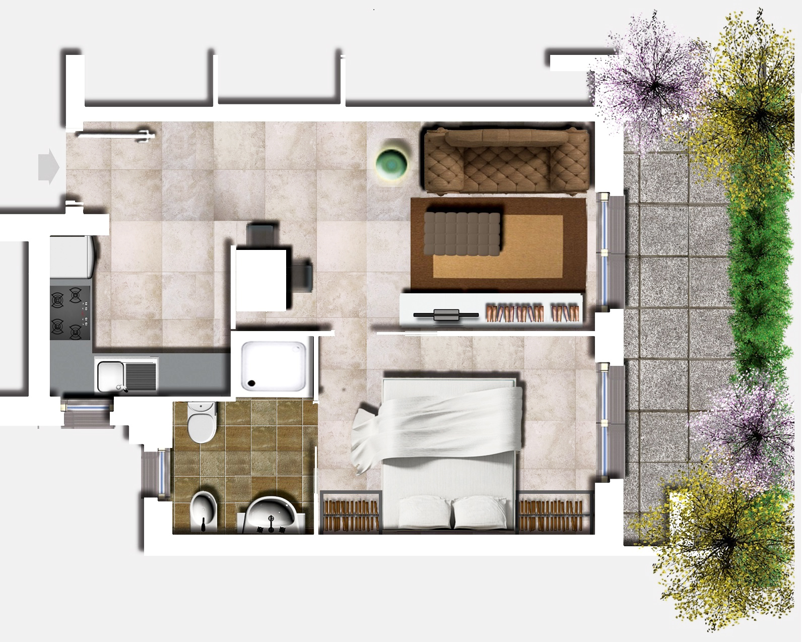 Bilocale in Vendita a Roma Est - int.5 di 48