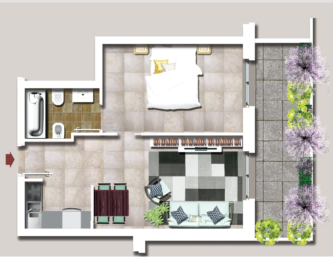 Bilocale in Vendita a Roma Est - int.18 di 50