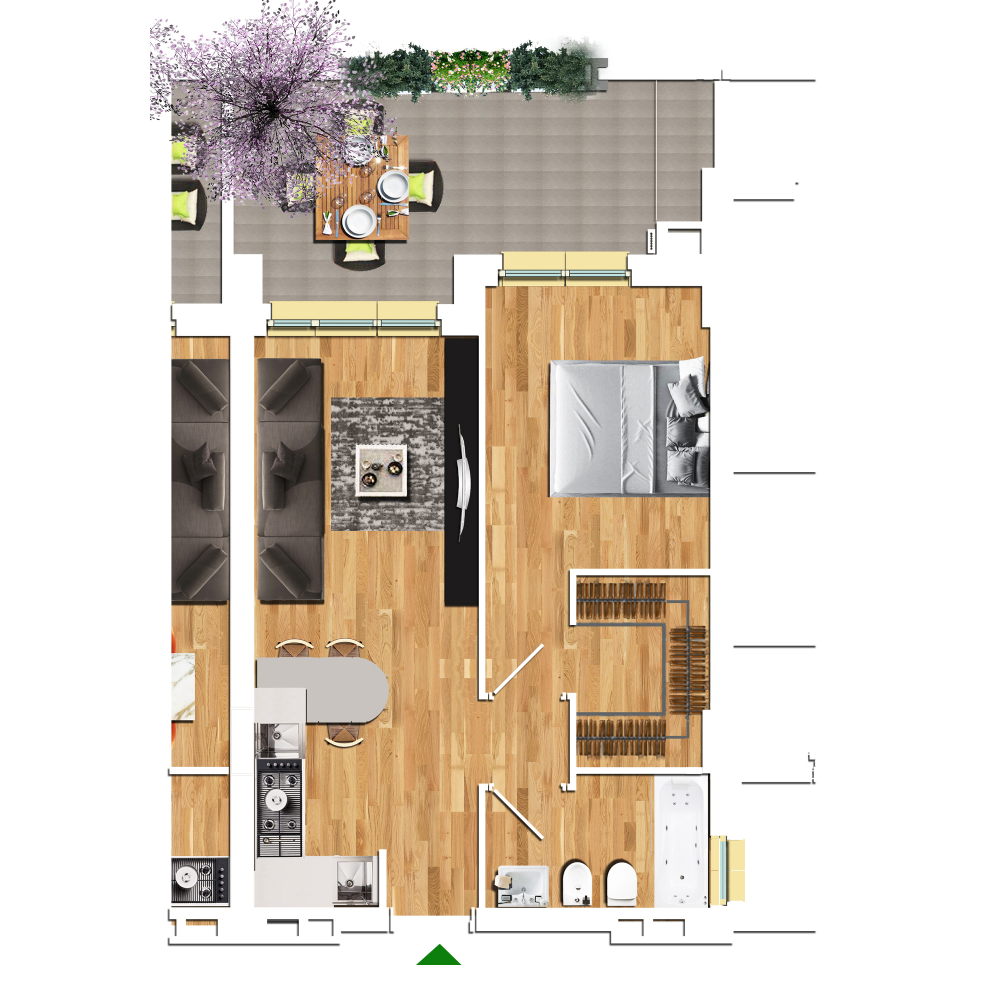 Bilocale in Vendita a Roma Sud - int.49 di 50