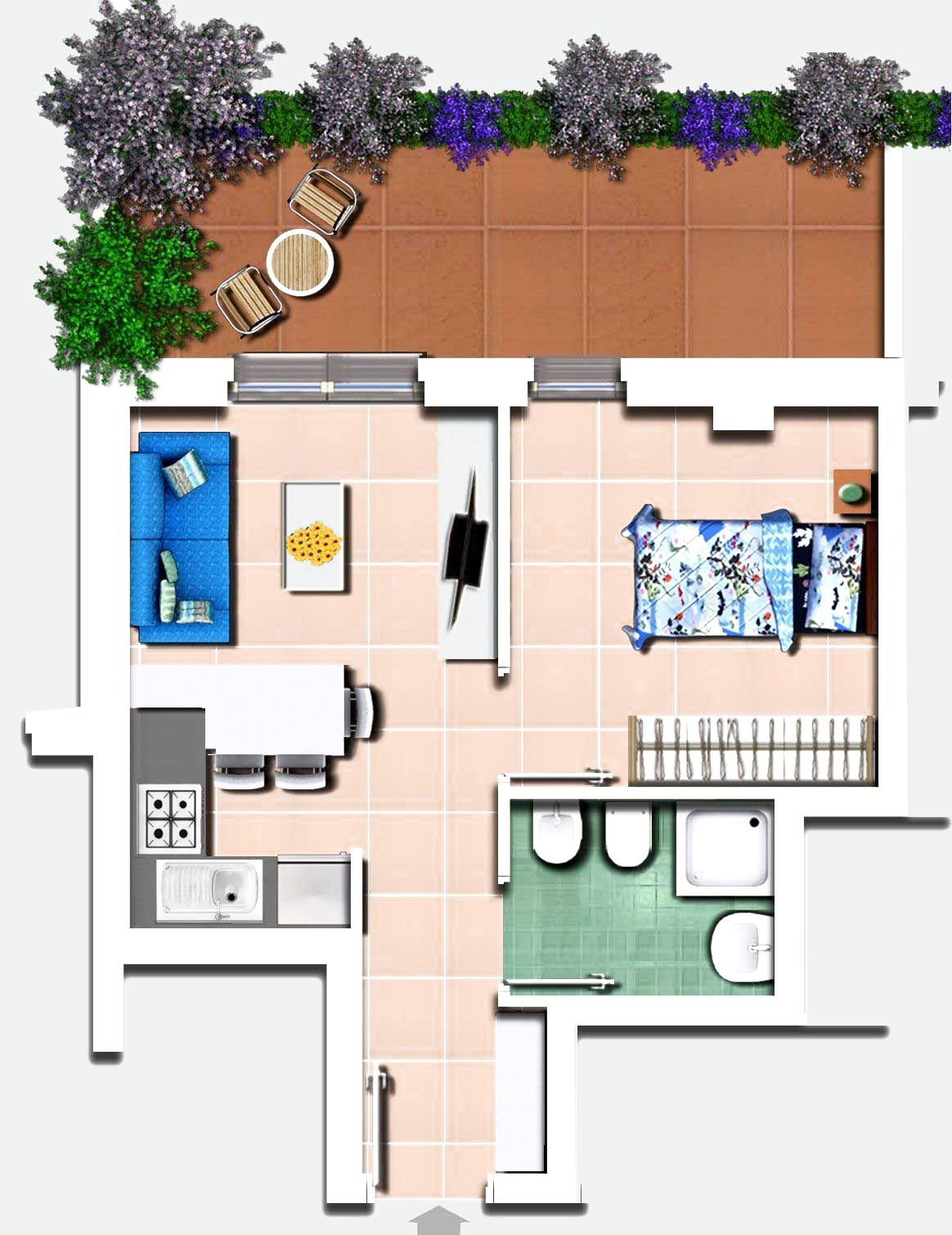 bilocale in vendita a Roma Est