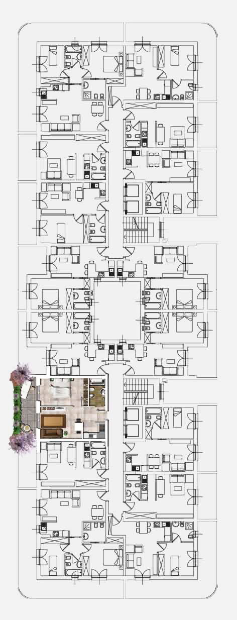 Bilocale in Affitto a Roma Sud - int.50 di 50