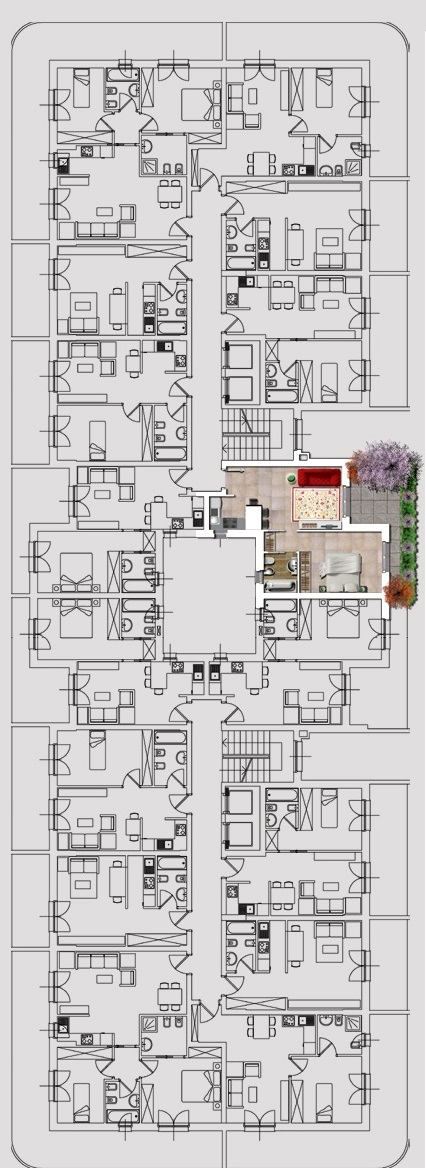Bilocale in Affitto a Roma Sud - int.8 di 53