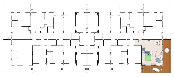 Bilocale in Vendita a Roma Est - int.4 di 66