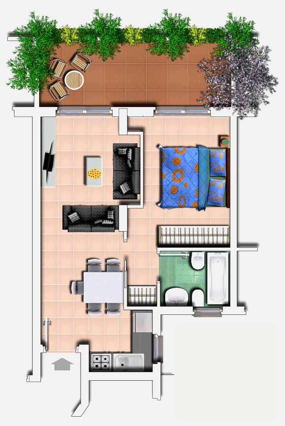 bilocale in vendita a Roma Est