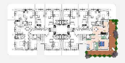 Trilocale in Vendita a Roma Est - int.23 di 94