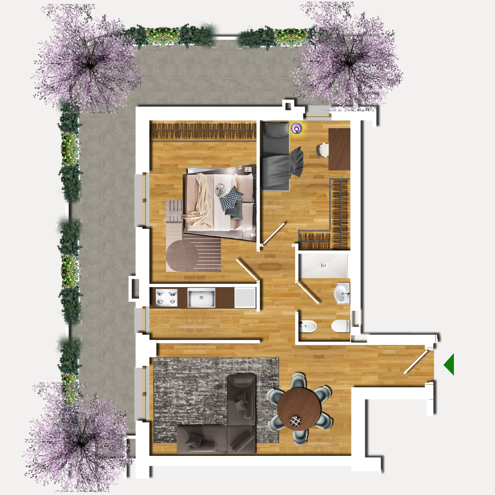 trilocale in vendita a Roma Sud