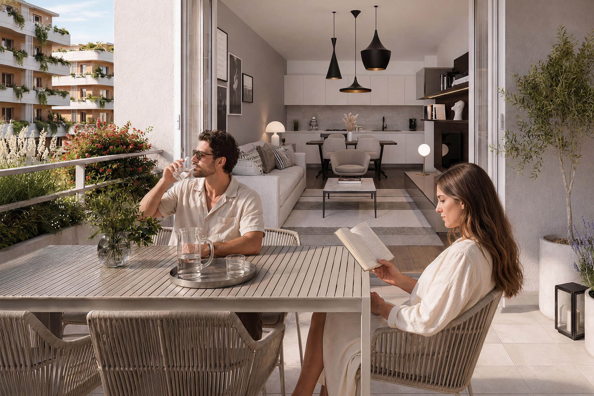 Estate a Roma. Cosa cambia davvero nella percezione di una casa.